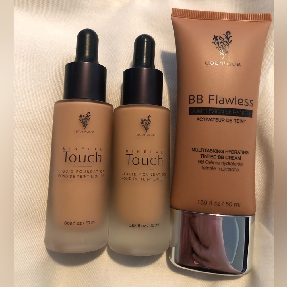 Younique foundation & BB tinted moisturizer bundle